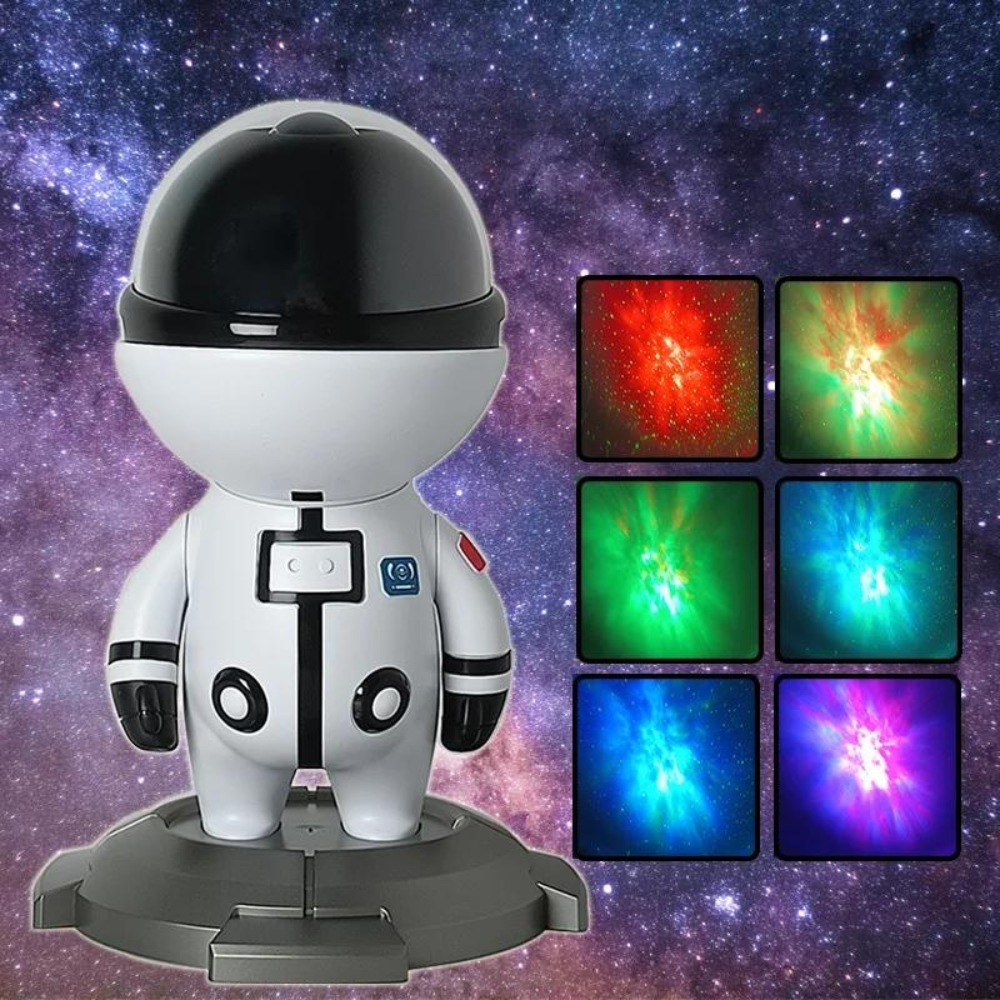 Miniatura 3 de Astronauta Proyector Rgb Led Luces Galax
